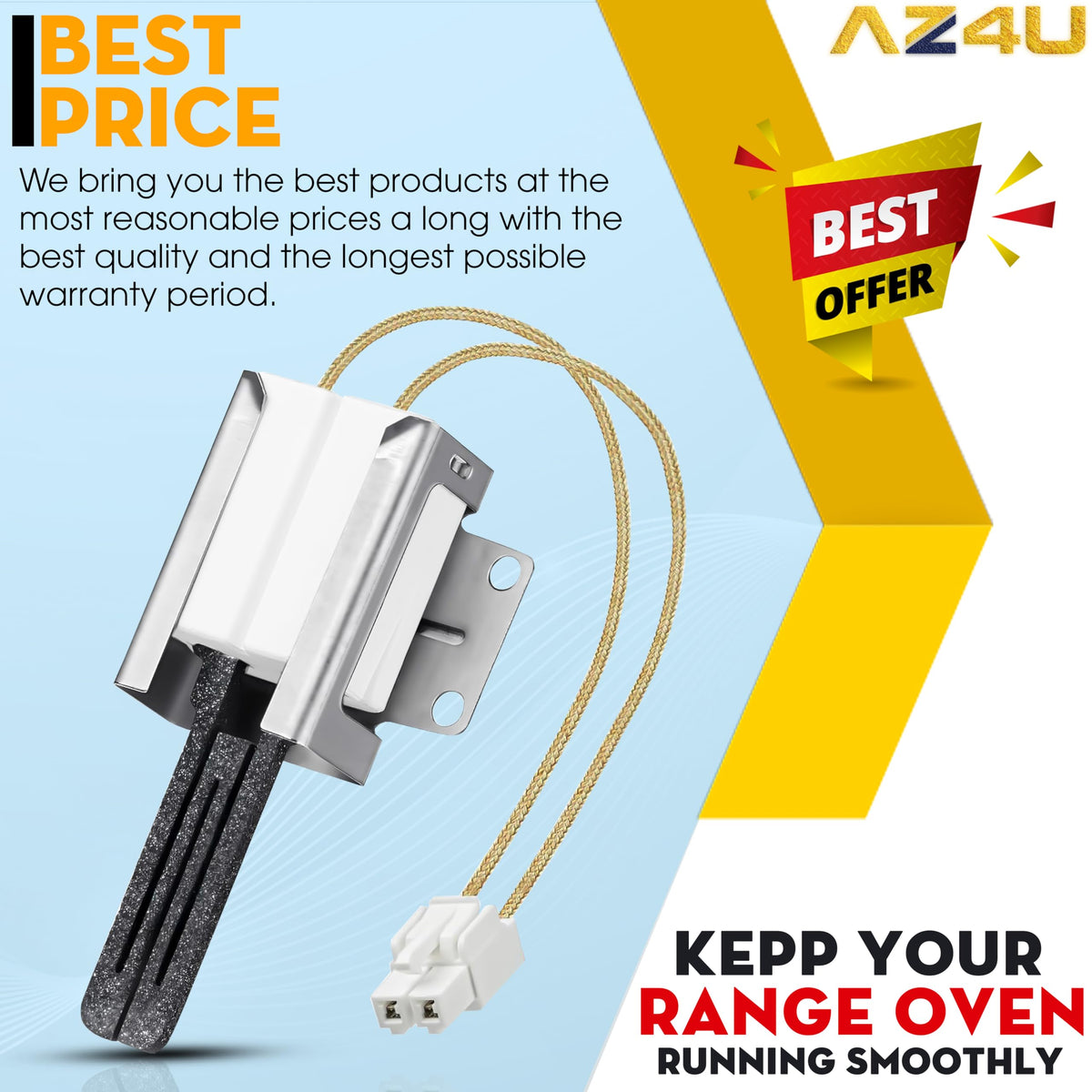 MEE61841401 Oven Igniter for LG Gas Range LRG LSS LDG LSG LTG MEE63084901