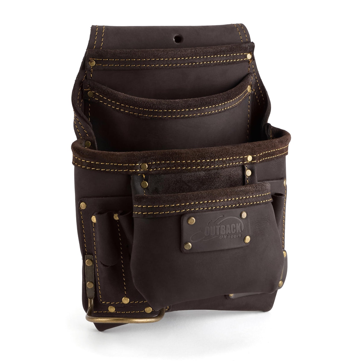 OX Leather Tool Pouch For Carpenters - Holder For Tool Belt Pouch