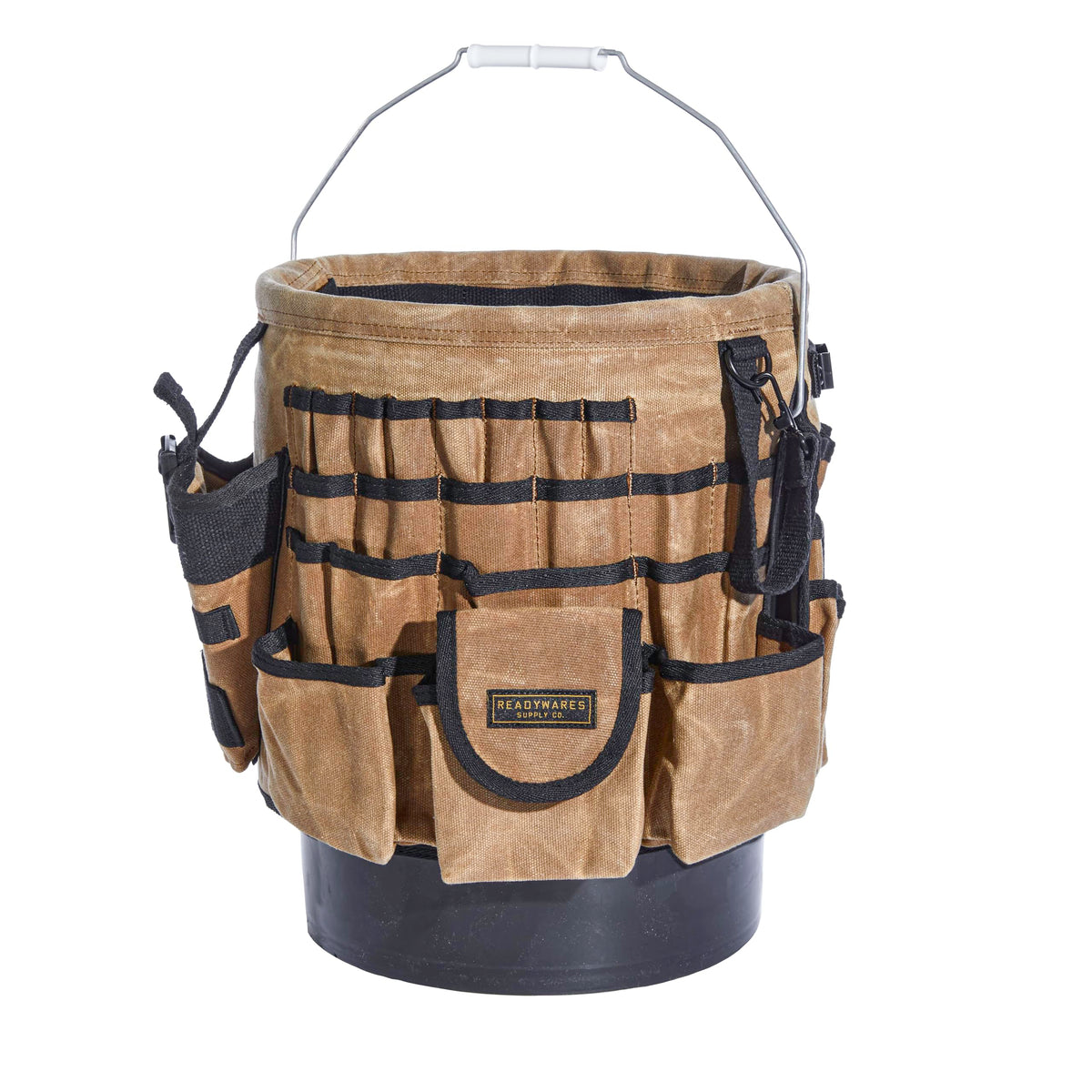 Readywares Tool Bucket Organizer, Waxed Canvas 5 Gallon Bucket Organizer
