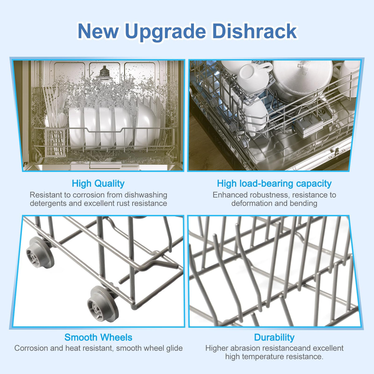 DD82-01384A Dishwasher Lower Rack Replacement for 