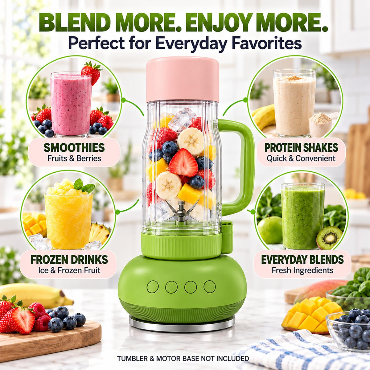 Replacement Crush Blade compatible with Ninja BlendBoss Blender