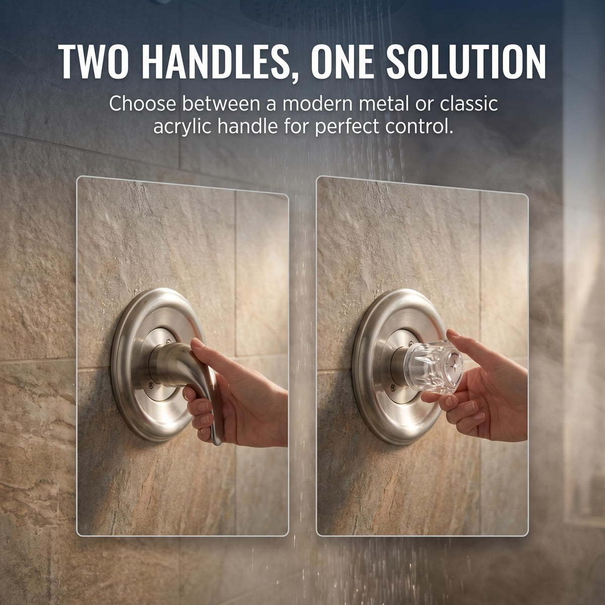 Universal Shower Trim Kit for Moen Single-Handle Shower Valves