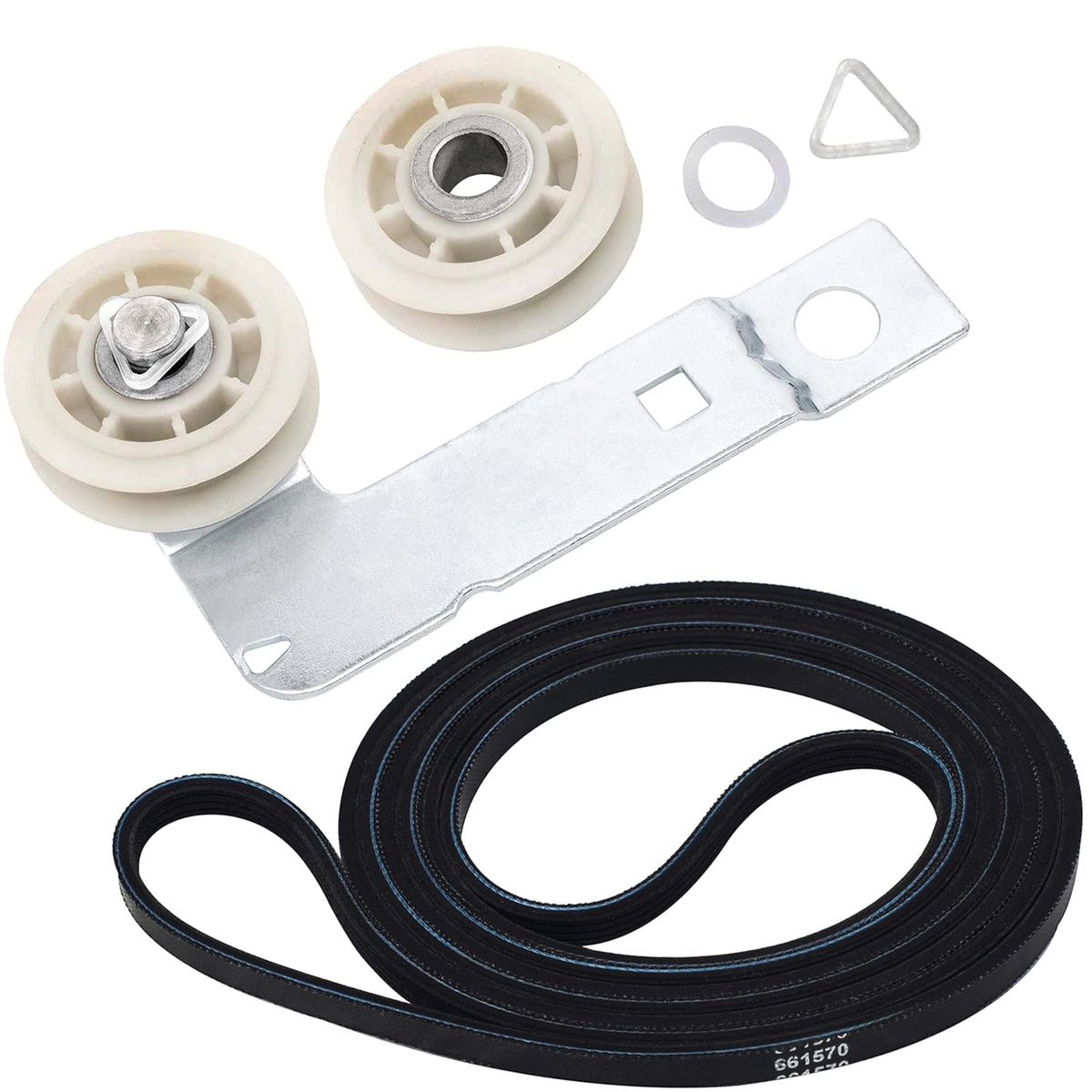 661570V 661570 & 279640 & W10837240 Dryer Drum Bel
