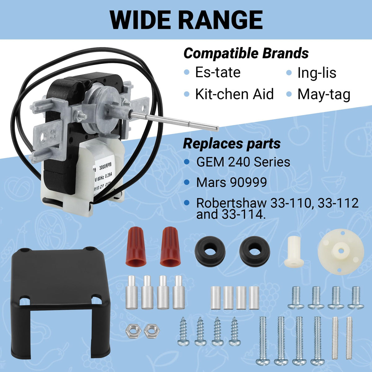AMI PARTS SM999 Universal Refrigerator Evaporator 