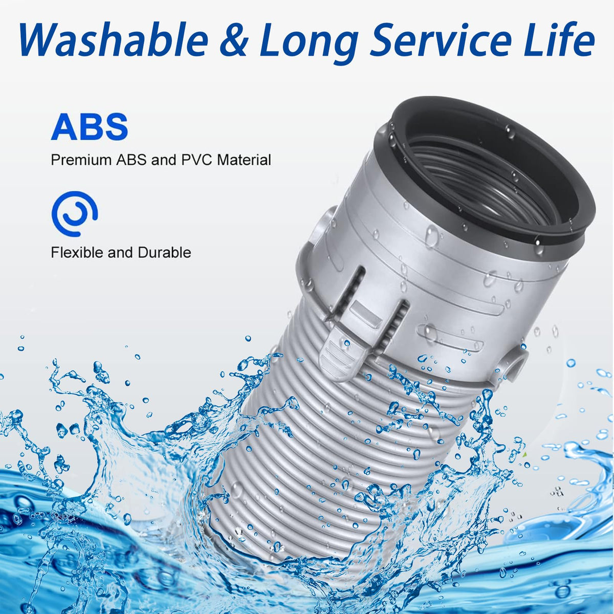 Vacuum Hose Compatible with Shark Navigator Vacuum NV22 NV22L NV22T NV22LQ NV80 NV42 NV44 UV400 UV410 Replacement Part No.1114FC