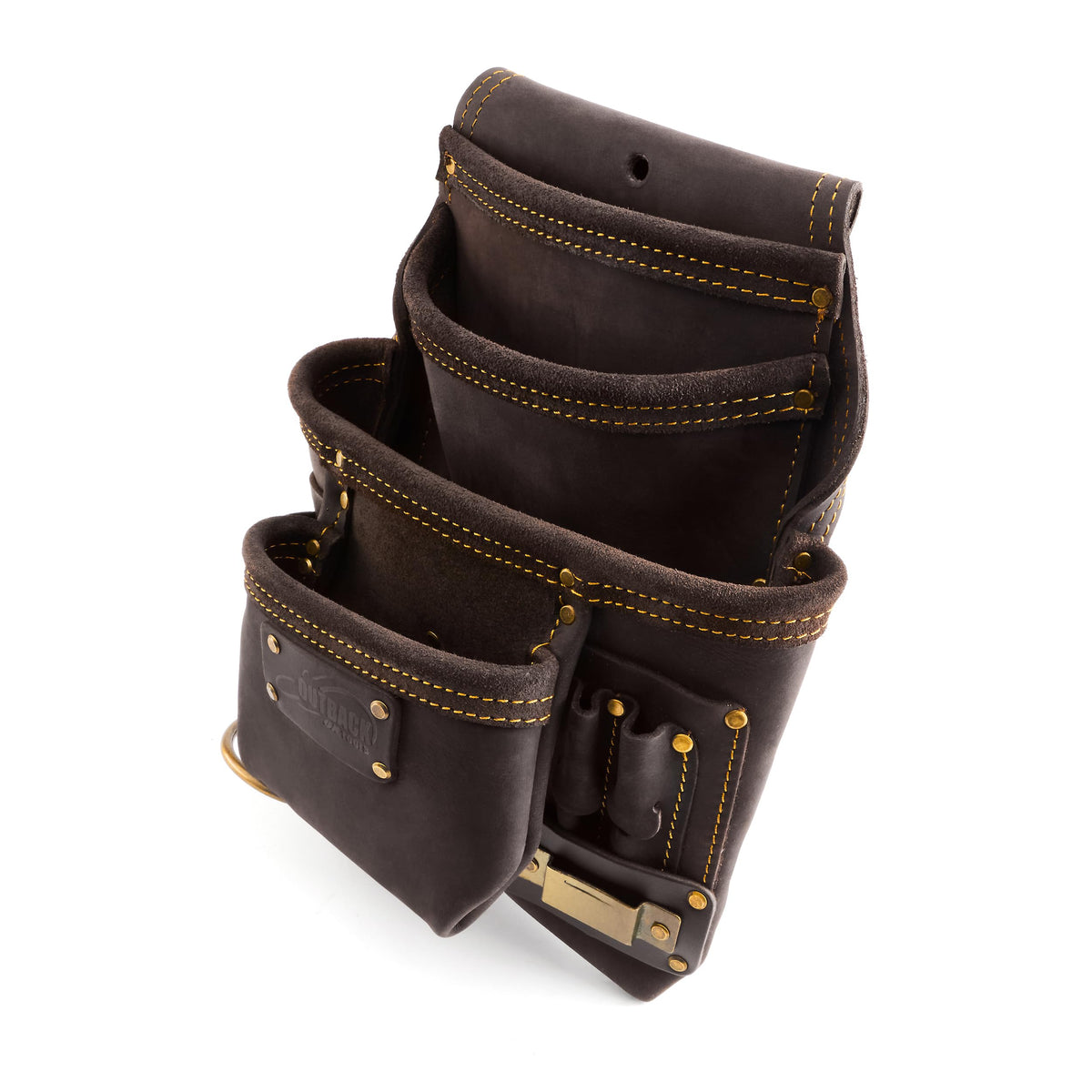 OX Leather Tool Pouch For Carpenters - Holder For Tool Belt Pouch