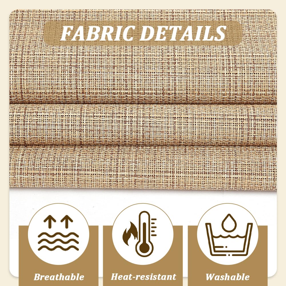 NBEADS 2.19Yards Outdoor Patio Chair Replacement Fabric, 1.64Yards Wide Woven Mesh Sling Fabric Woven Waterproof Sling Material for Patio Furniture Repair DIY Upholstery