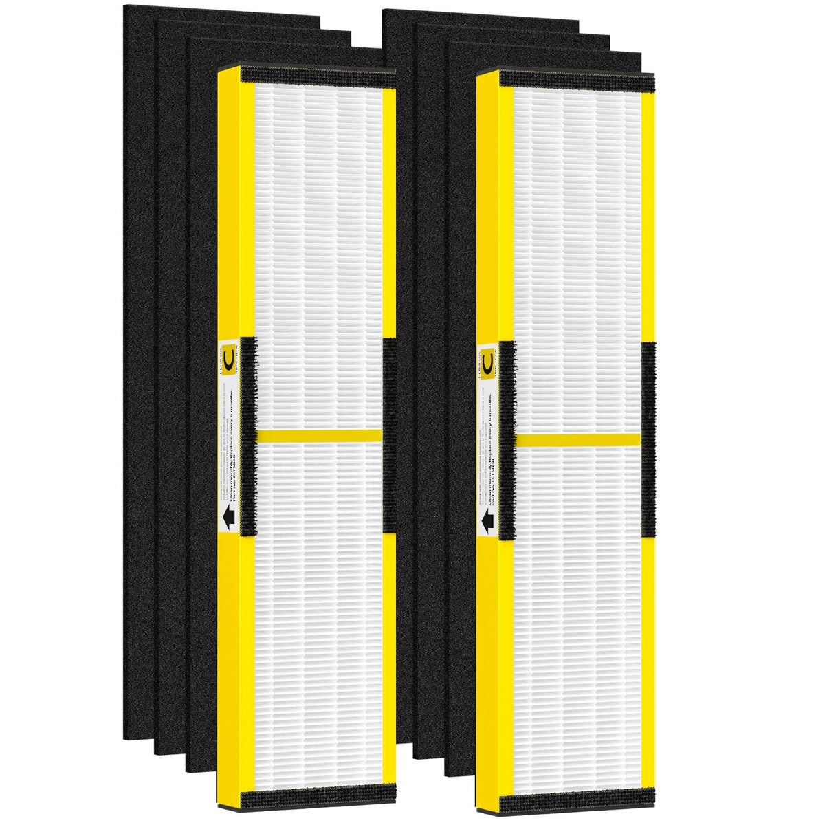 2 Pack FLT5000 Filter C Replacement for G-Guardian Air Purifier AC5000