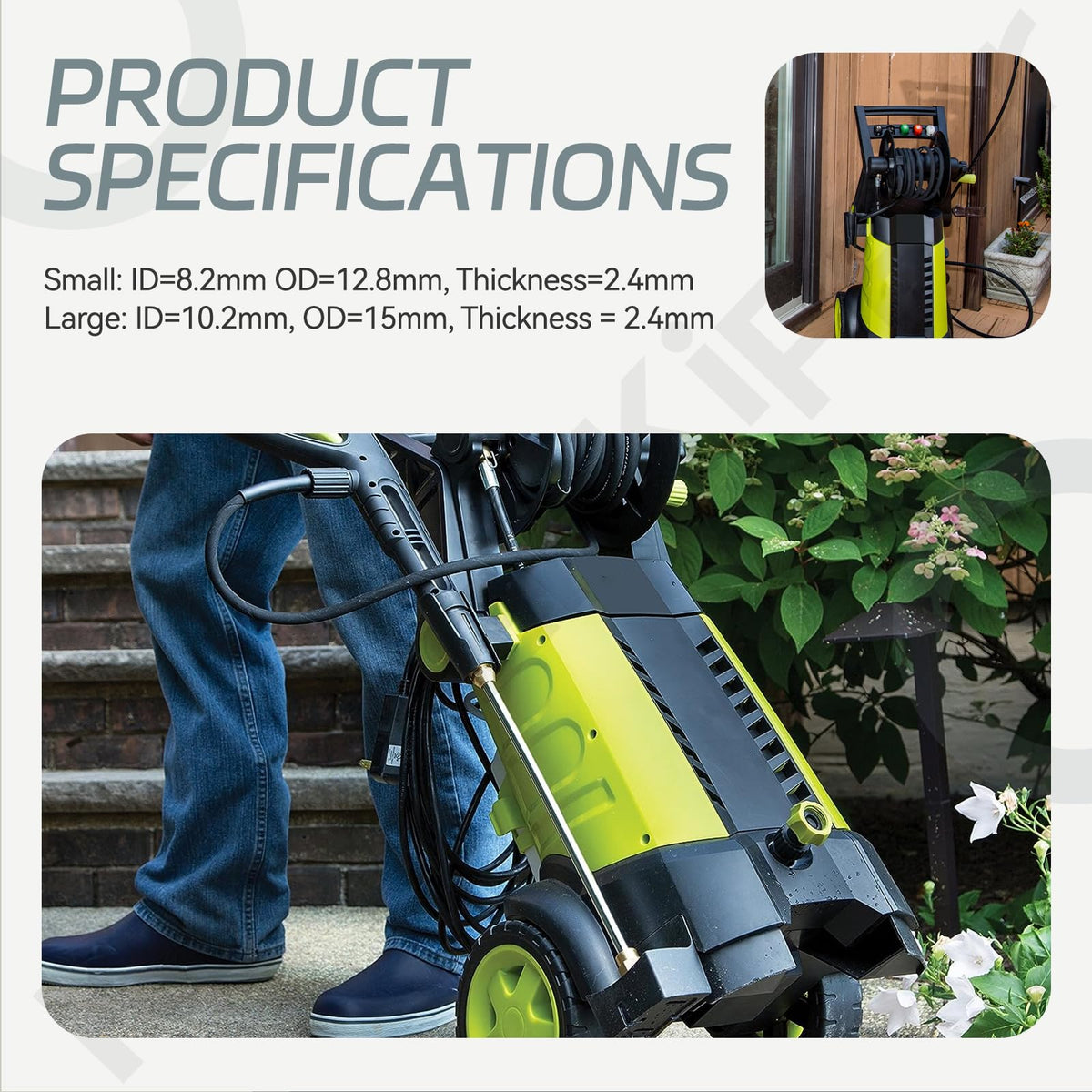SPX3000 Pressure Washer O-Rings Compatible with Sun Joe Pressure Washers
