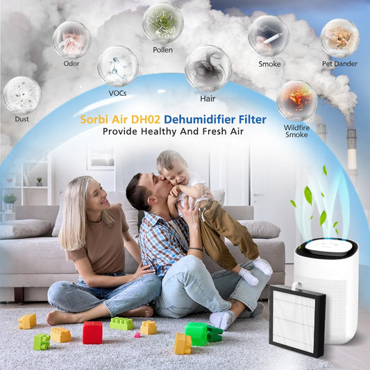 DH02 Replacement Filter for Tenergy Sorbi DH02 Dehuidifier & Air Purifier