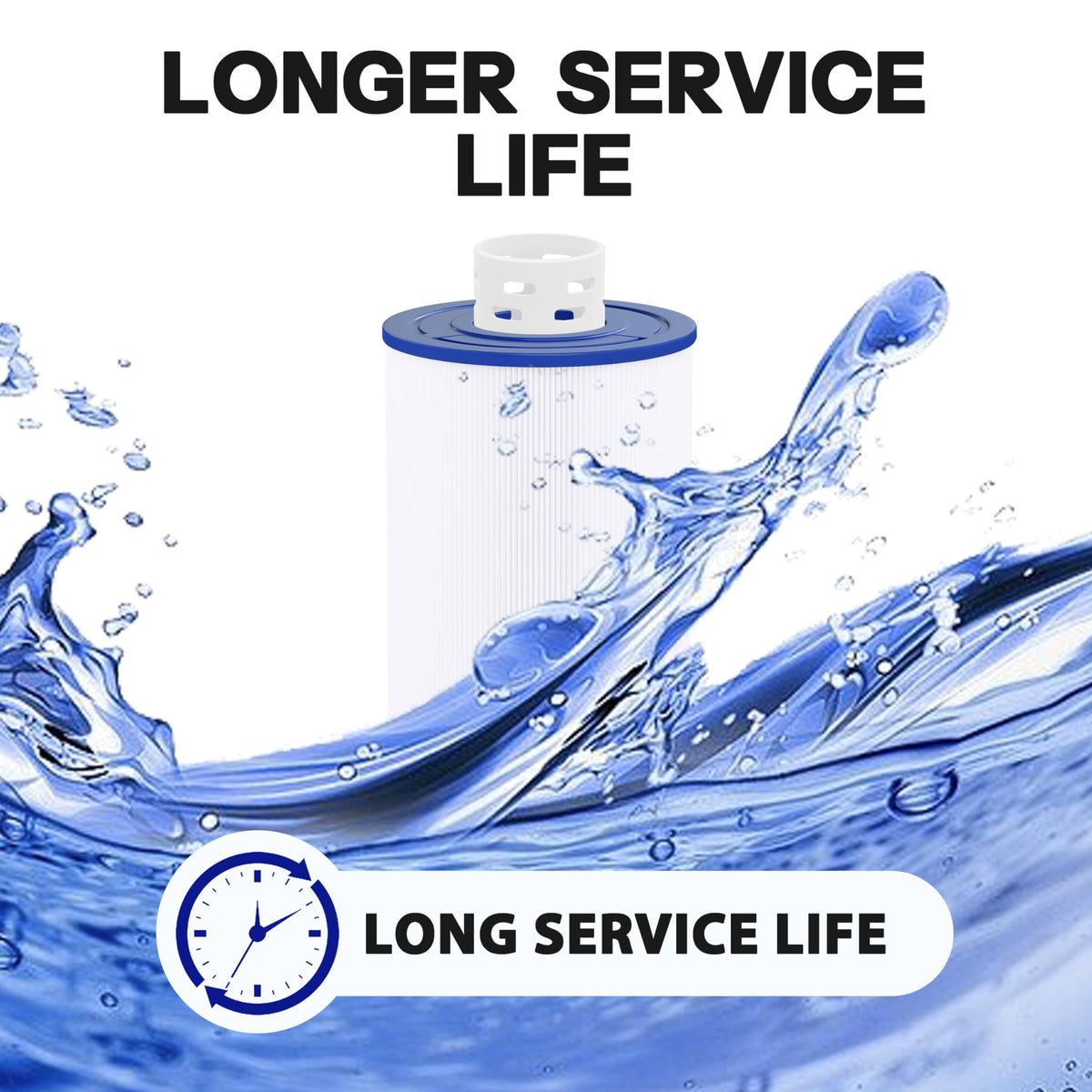 Wowreed Hot Tub Filter Compatible with PRB50-IN, C-4950