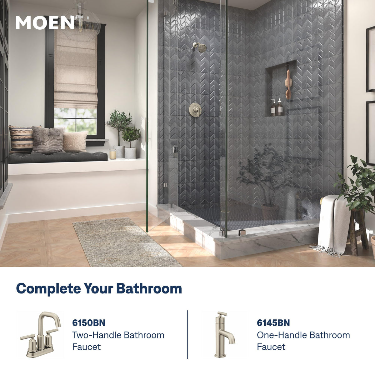 Moen T2901 Gibson Chrome Posi-Temp Valve Trim Kit