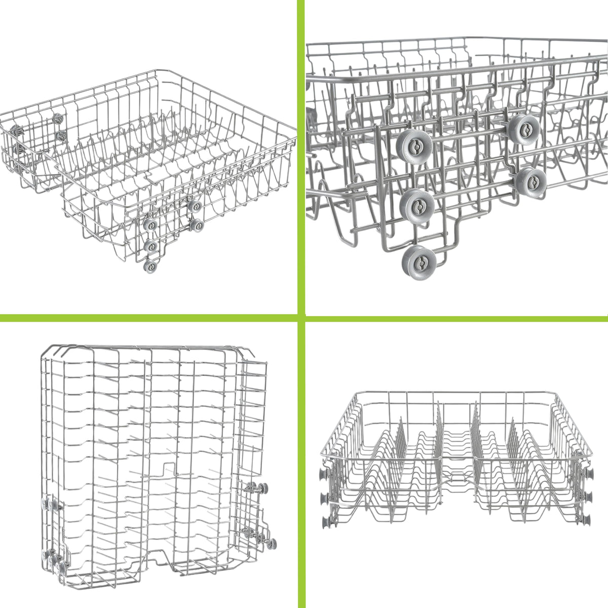 【𝟮𝟬𝟮𝟲 𝙐𝙥𝙜𝙧𝙖𝙙𝙚𝙙】DD82-01074A Middle DishRack (20.6″D*22.4″W) Assembly Dishwasher Replacement - Fit For Samsung Dishwasher Parts DW80R5061,DW80R5060,DW80K7050UG,DW80K5050US Series