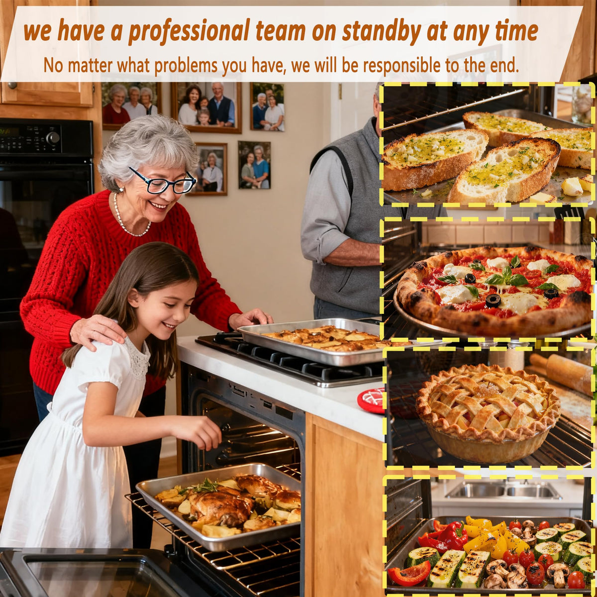 WB48X20249 Oven Rack, 23.75"L x 16.25"W, Compatible with GE Oven Parts