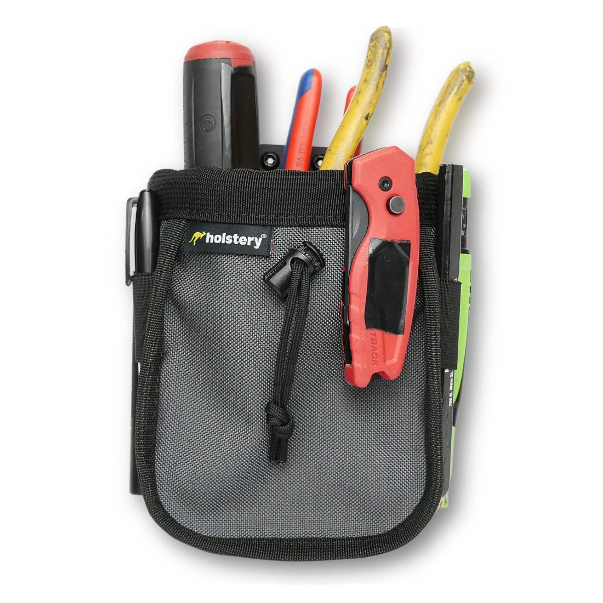 Joey Pouch V2, Clip-On Tool Belt Bag for Tools, Screws, and Nails - Great for an Electrician, HVAC Tech, Plumber, Carpenter, Contractor, Handy Man, and Any Tradesperson