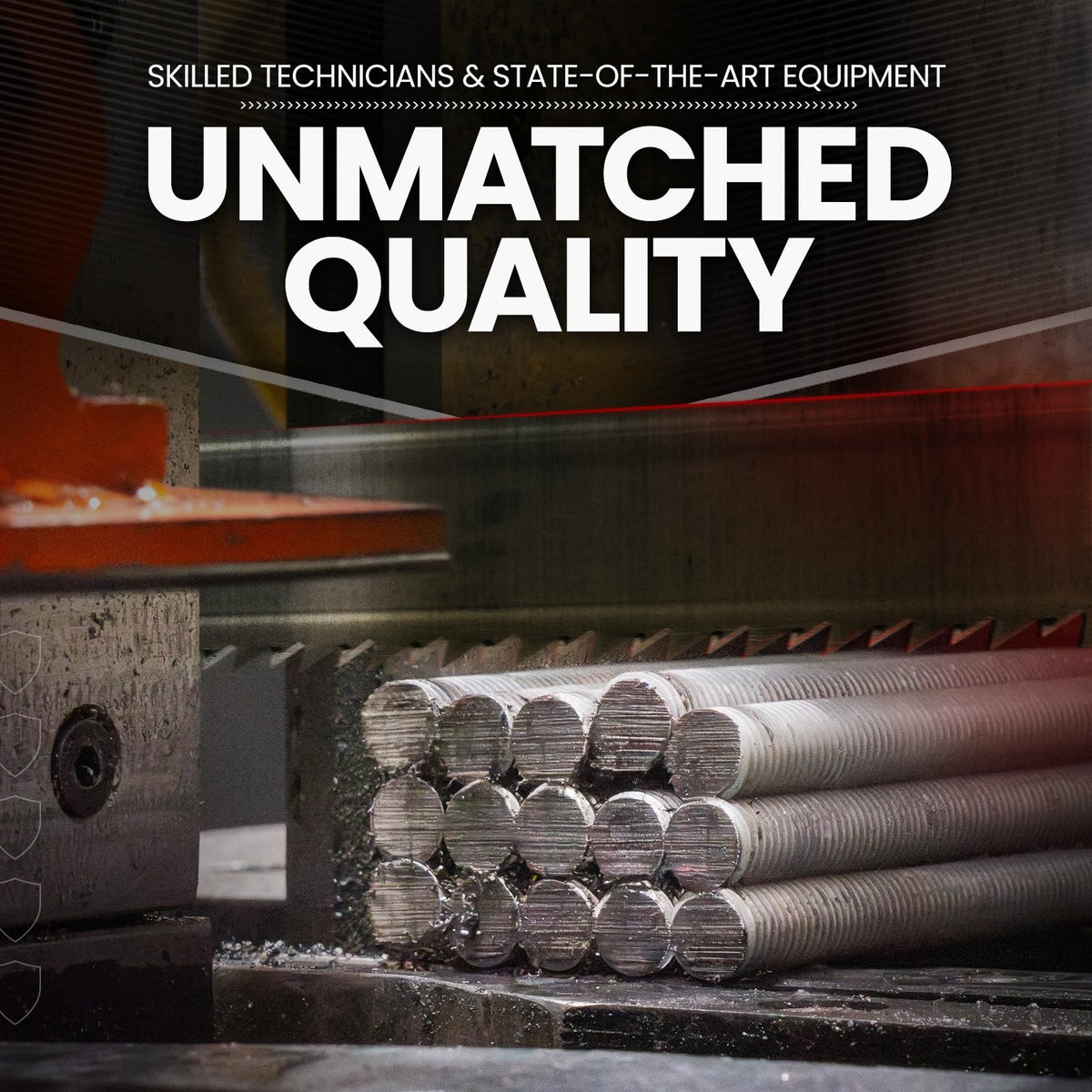 Conquest A307 Zinc Plated Threaded Rod 3/8"-16 x 36
