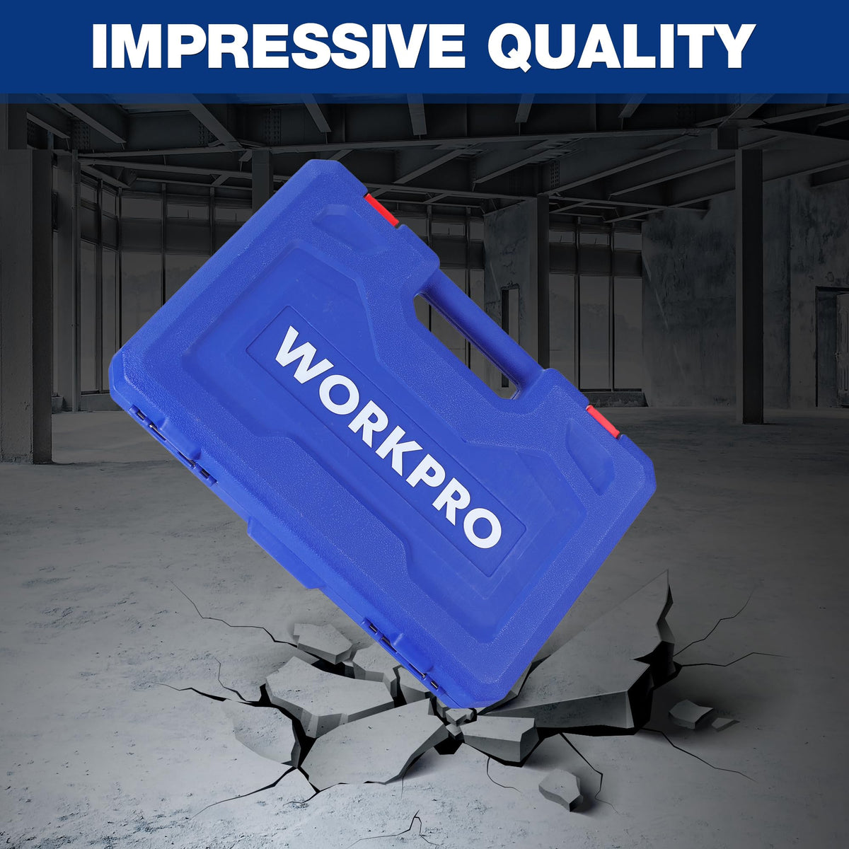 WORKPRO 60-piece Master Torx Bit Set,CR-V Torx Sockets & E Socket Set