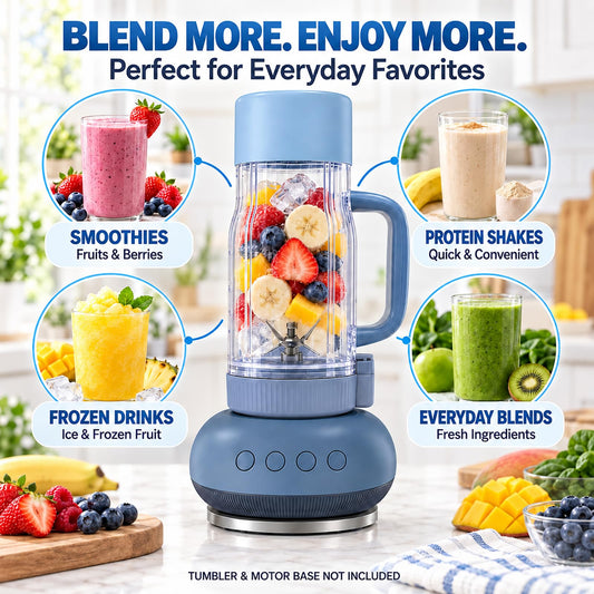 Replacement Crush Blade compatible with Ninja BlendBoss Blender