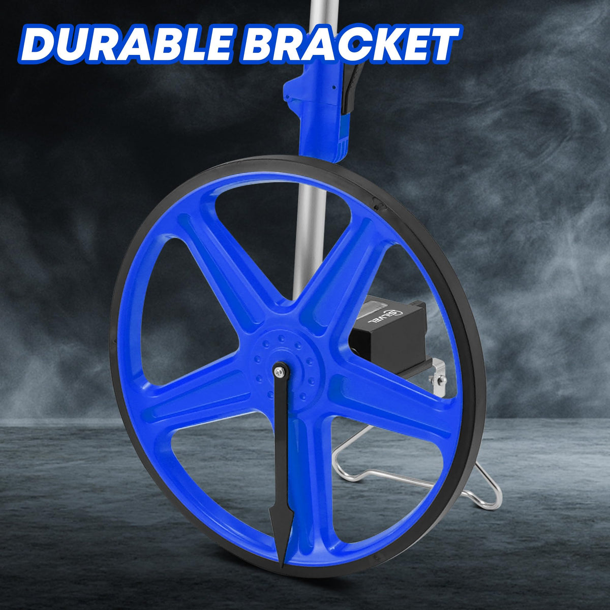 SILVEL 12 Inch Measuring Wheel, MAX9999FT Measuring Wheel in Feet and Inches, One key to Zero Rolling Tape Measuring Wheels