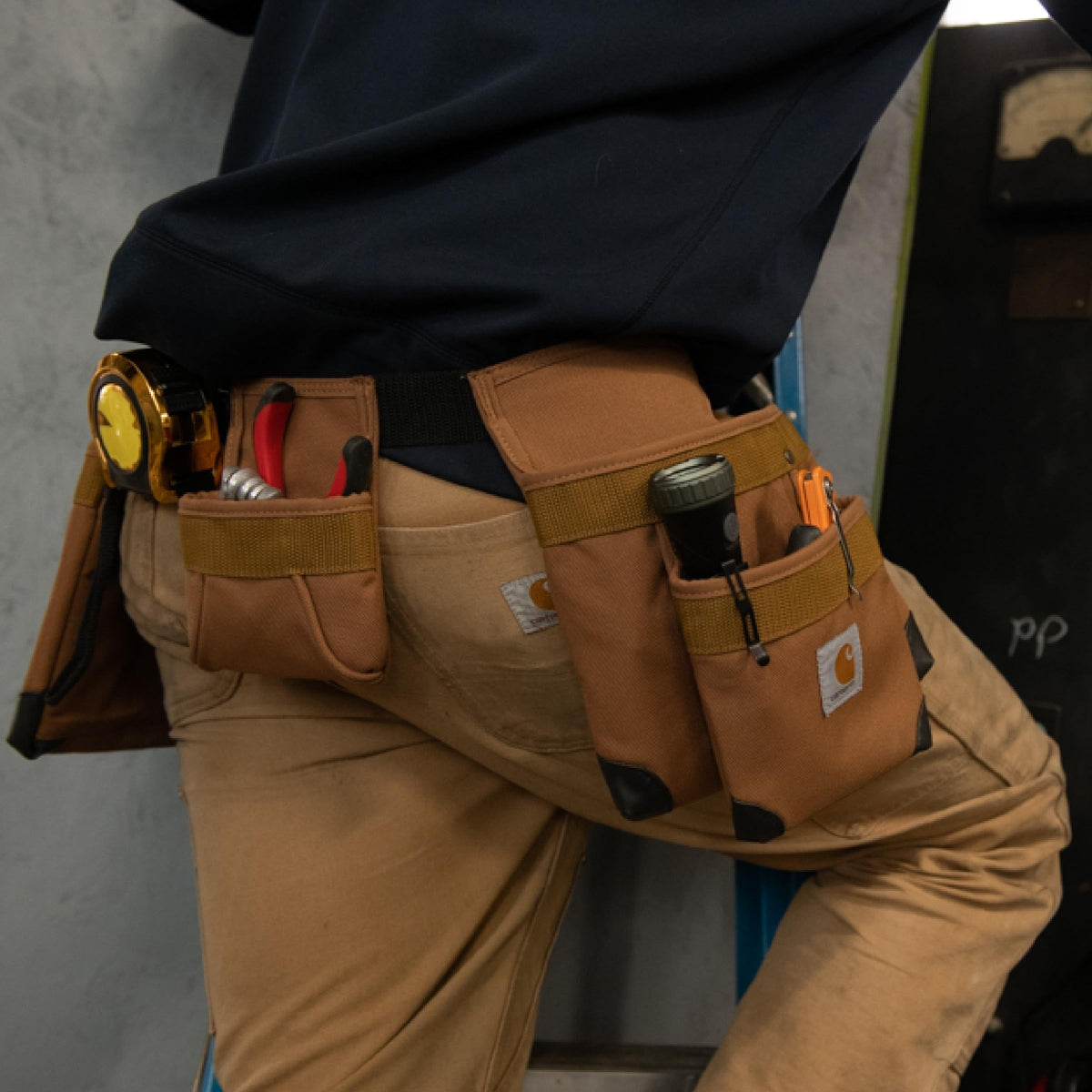 Carhartt 7 Pocket Tool Belt Carhartt Brown