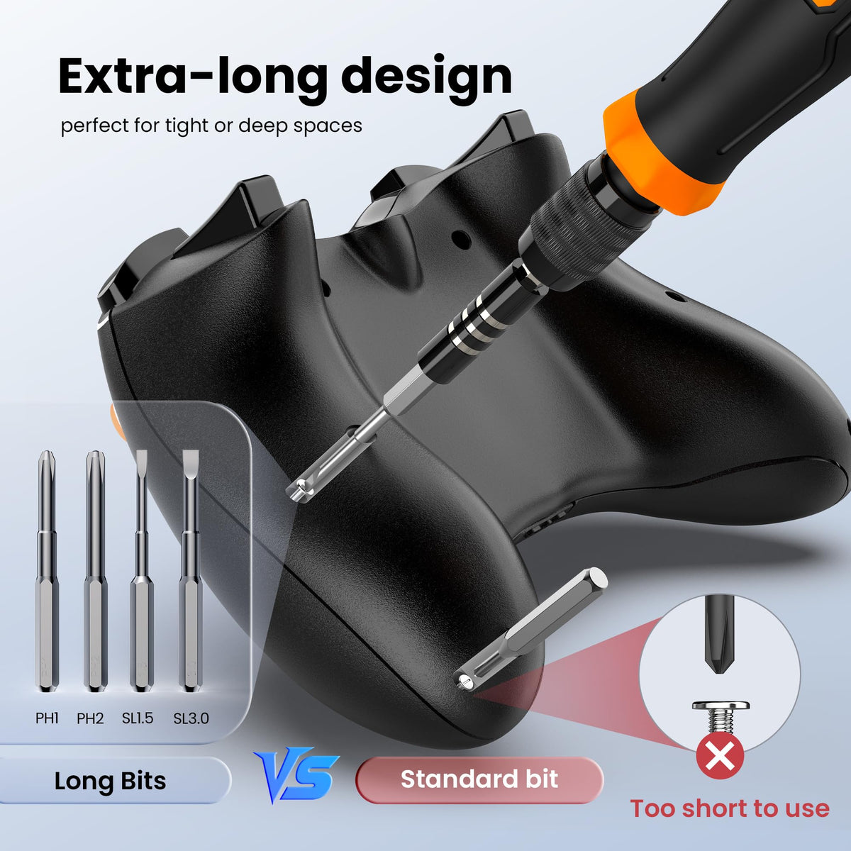 JOREST 152 in 1 Small Precision Screwdriver Set, Christmas Tool Gifts for Men, Mini Repair Tool Kit for Electronics, Macbook, Laptop, PC, RC, PS5, iPhone, Jewelers, Xbox, Glasses