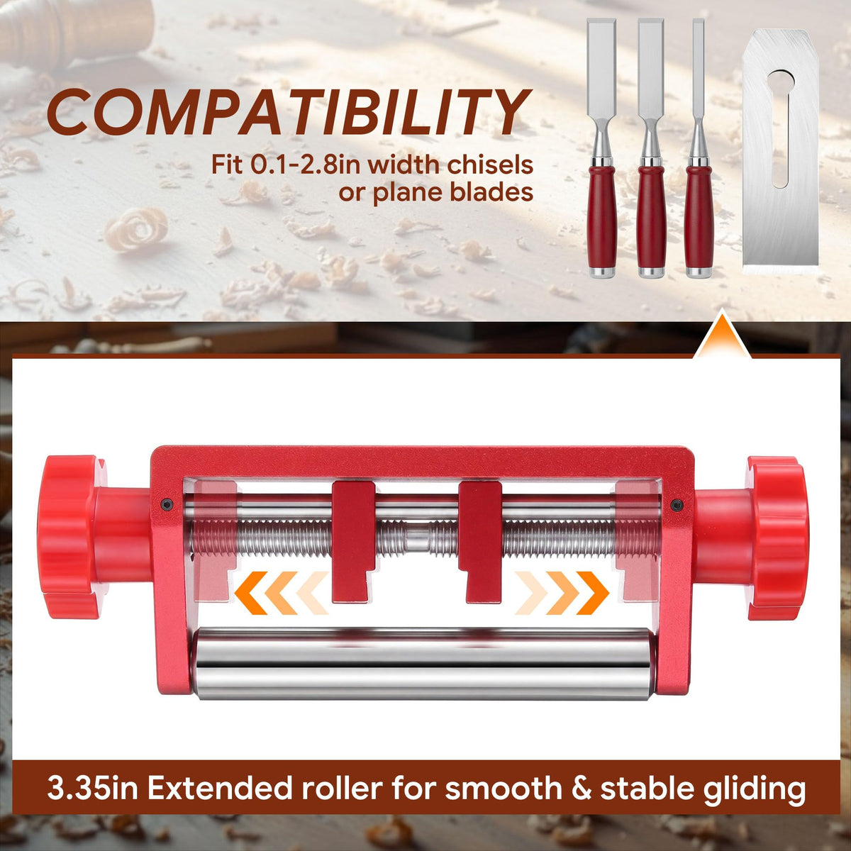 Dreyoo Diamond Chisel Sharpening Stone Kit for Woodworking Chisels
