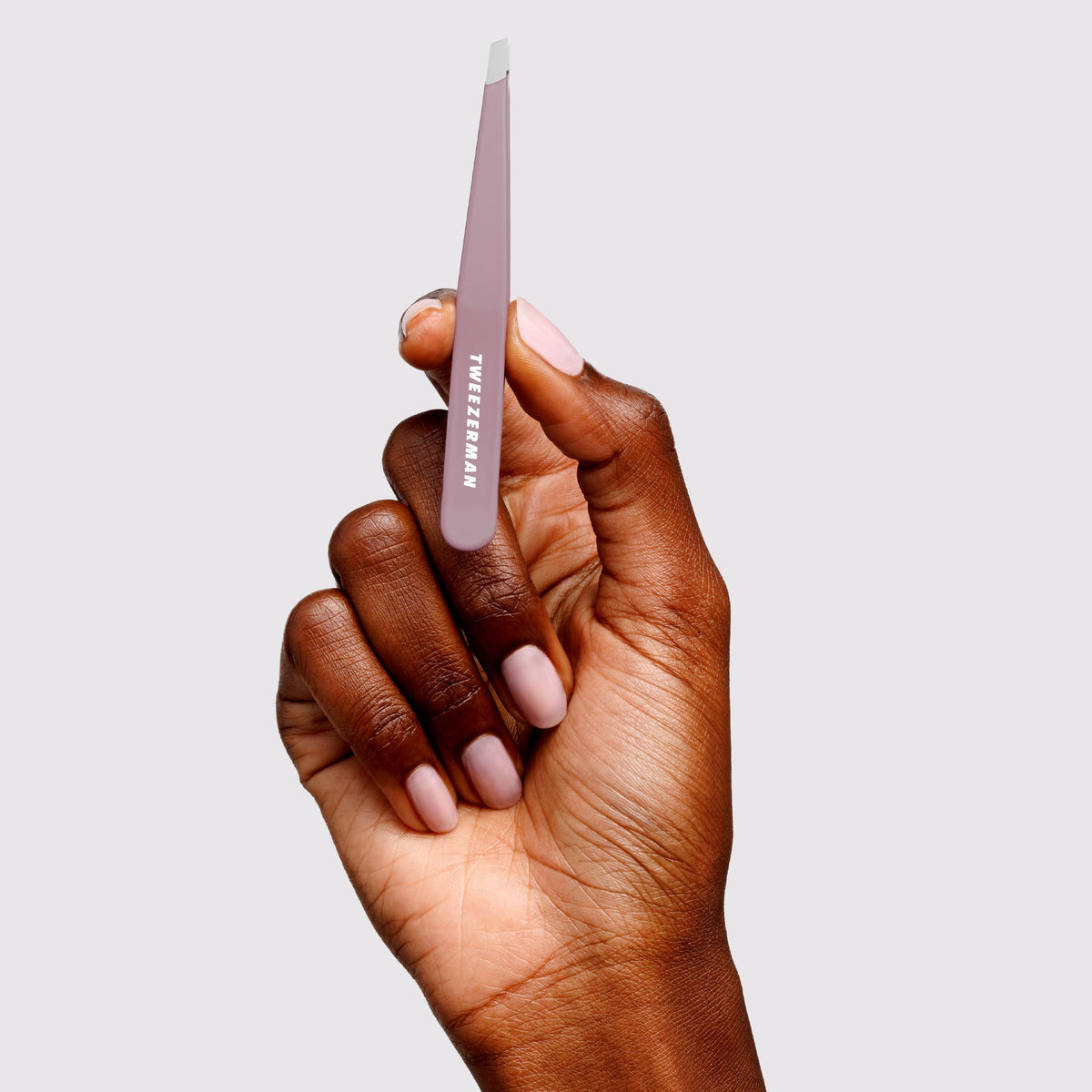 Tweezerman Slant Tweezer- Tweezerman Tweezers for Eyebrows Purple Wisteria