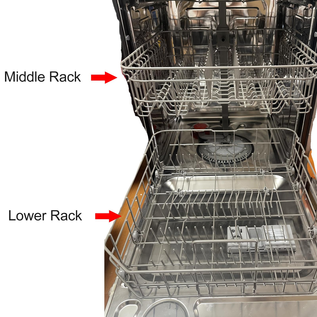 【2026 UPGRADED】DD82-01074A Middle Rack Assembly Replacement Parts Fit for Samsung Dishwasher Dishrack DW80R5061,DW80R5060,DW80K7050UG,DW80K5050US Series