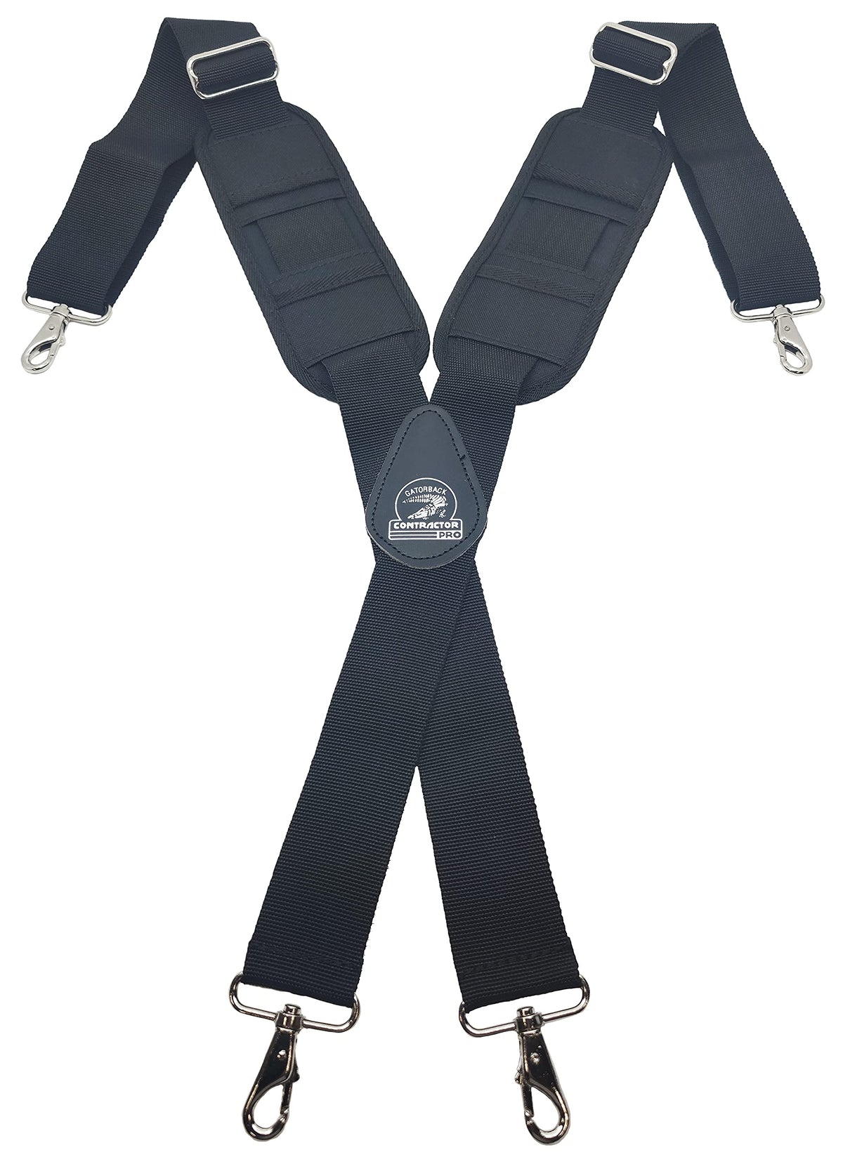 GATORBACK B606 Padded Tool Belt Suspenders With Spring Hooks