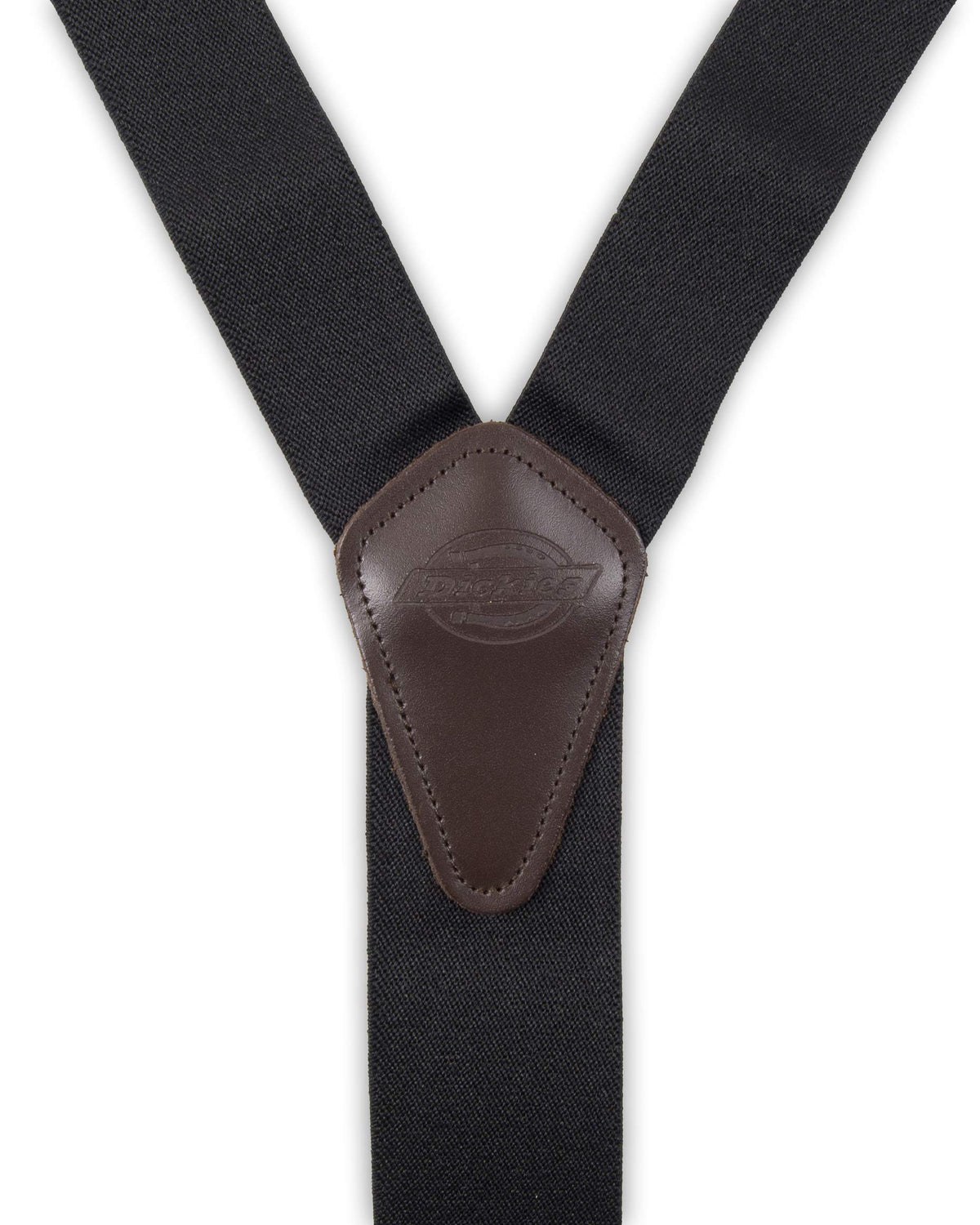 Dickies Men’s Belt Clip Stretch Suspenders, Black, One Size