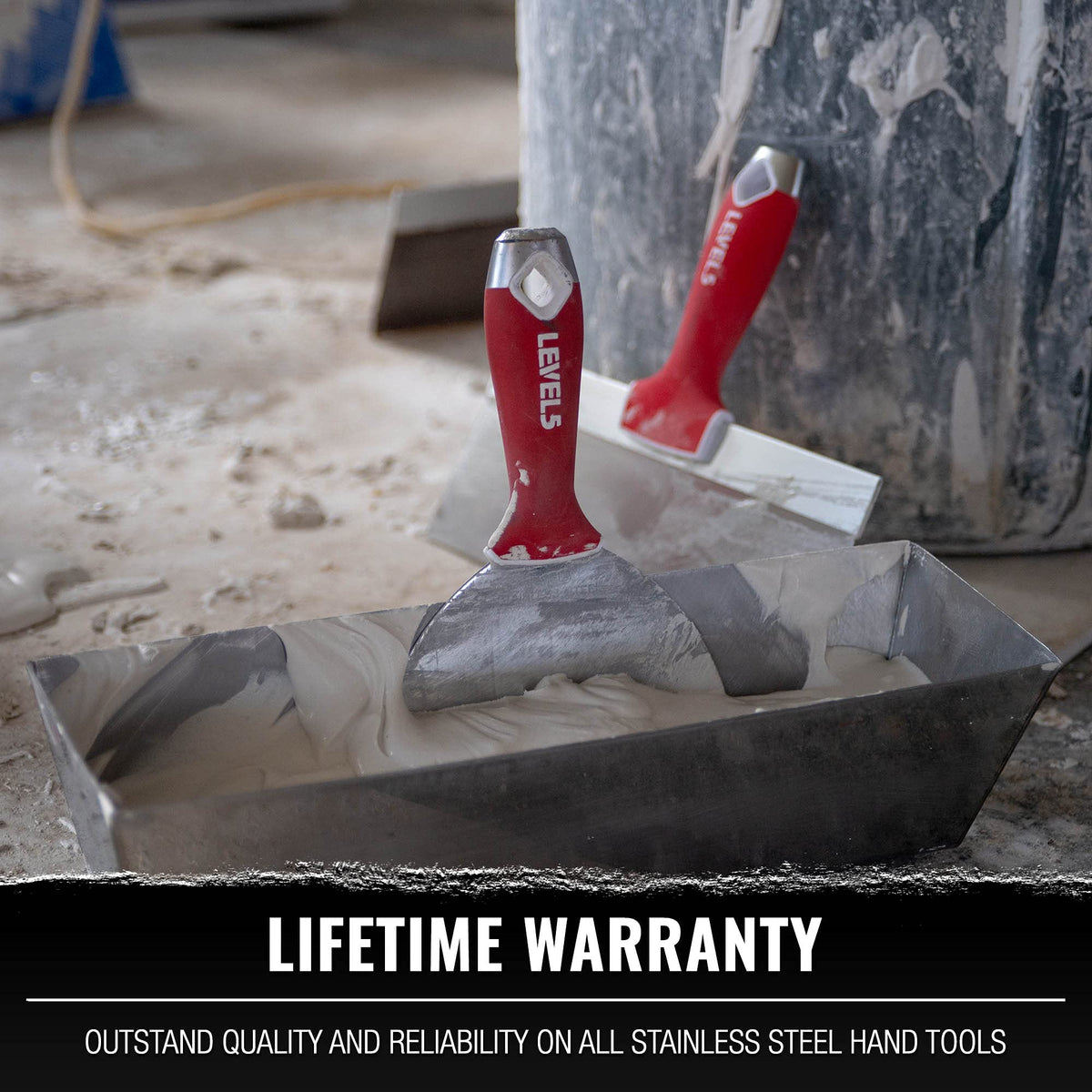 LEVEL5 Drywall Finishing Hand Tool Kit, 5-600