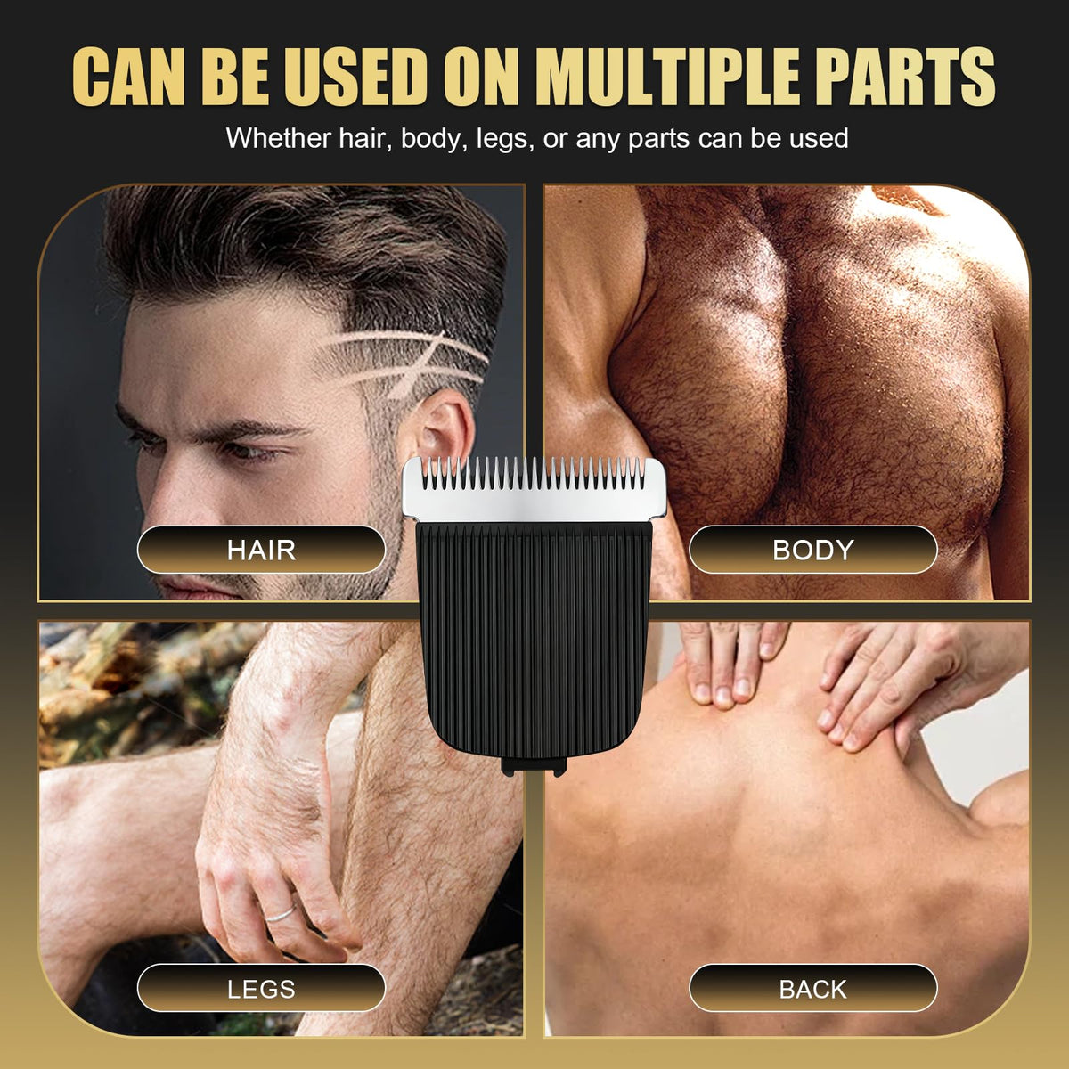 Blades Compatible with Manscaped Lawn Mower 4.0/3.0/2.0, 4 Pack