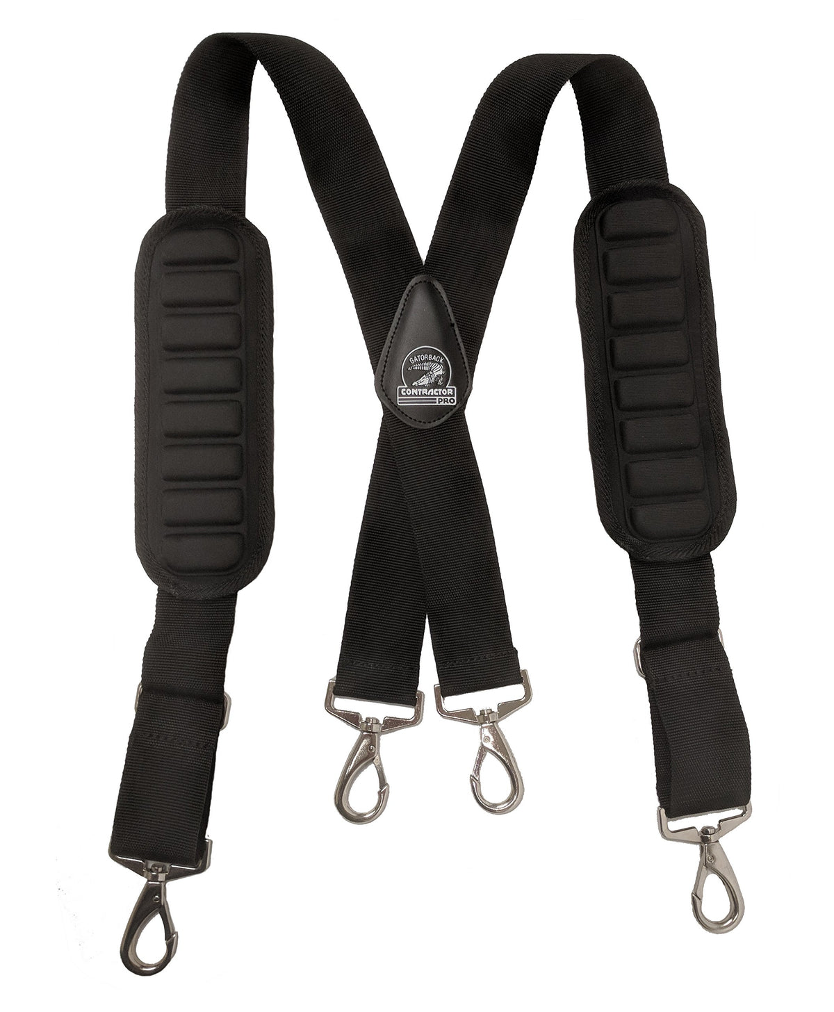GATORBACK B606 Padded Tool Belt Suspenders With Spring Hooks