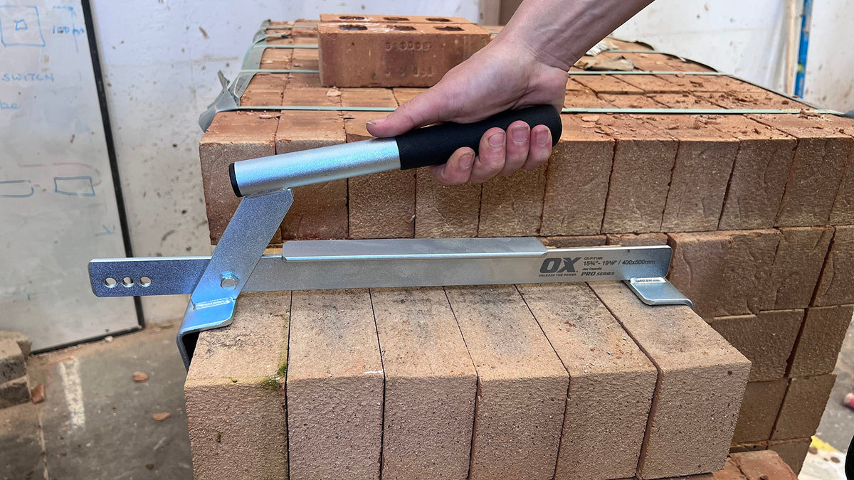 OX TOOLS Pro Series Brick Carrier - 15.75" to 19.5", OX Grip Handle