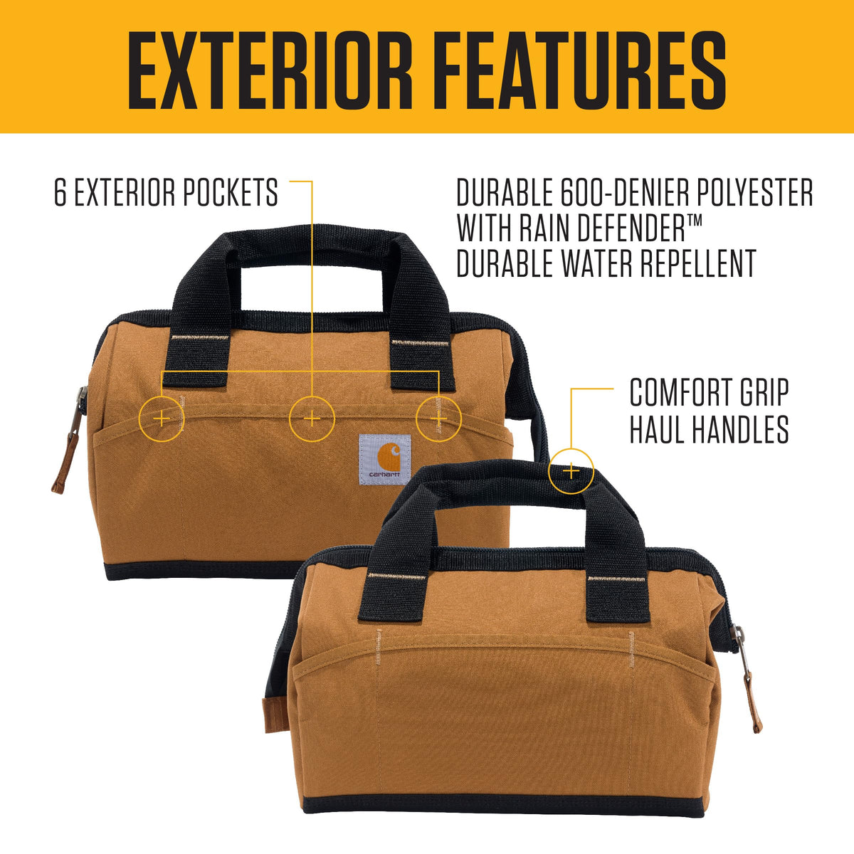 Carhartt Utility Small Tool Bag Carhartt Brown