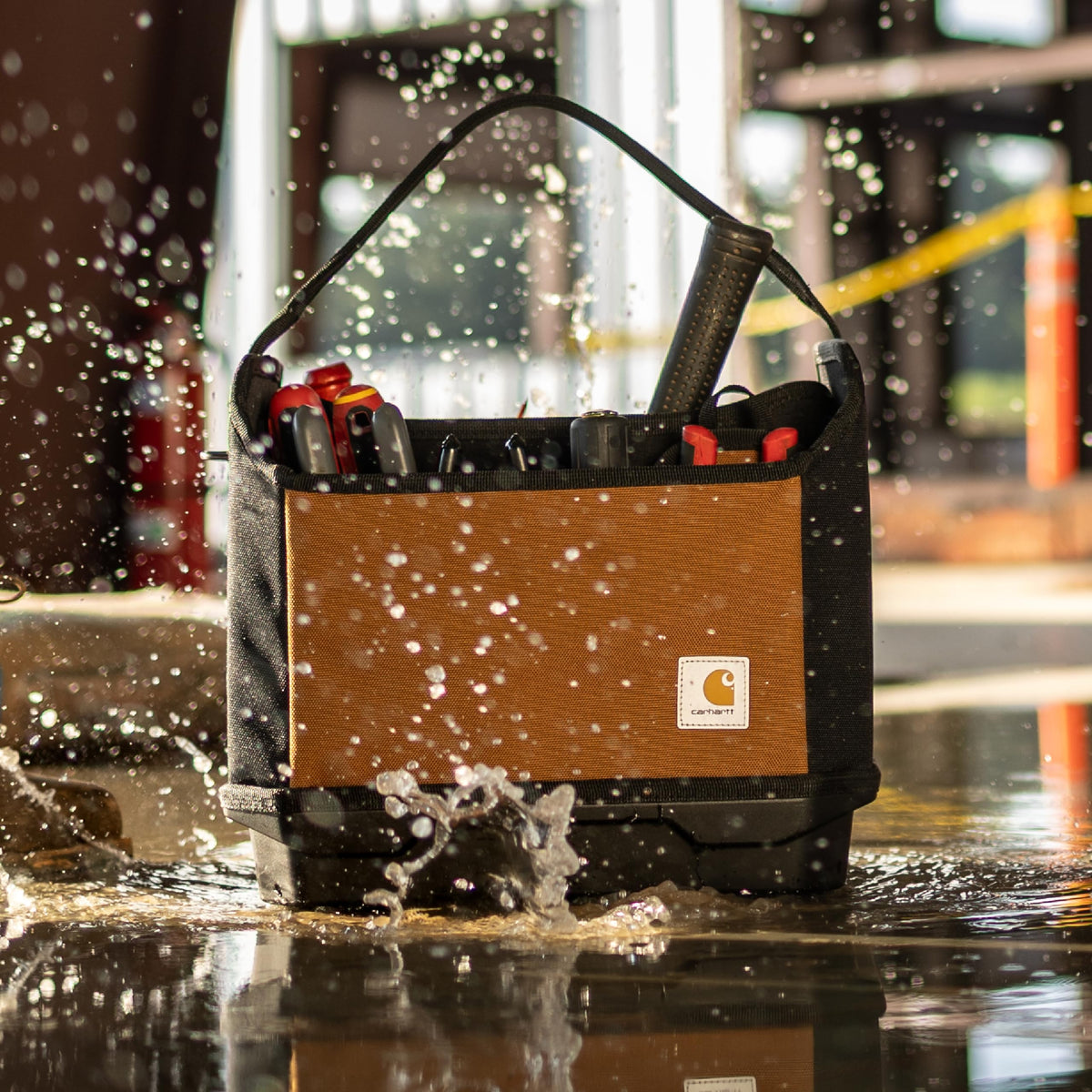 Carhartt Station Medium Tool Tote Carhartt Brown