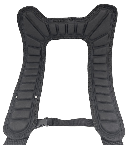 GATORBACK B616 Deluxe Tool Belt Suspender Harness With Spring Hooks