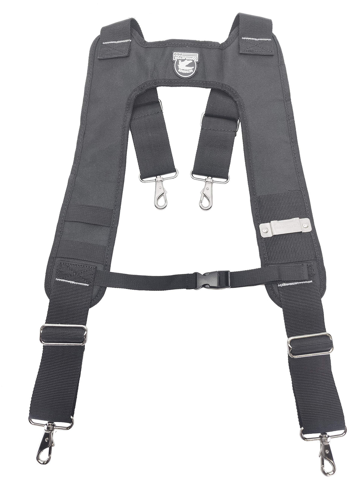 GATORBACK B616 Deluxe Tool Belt Suspender Harness With Spring Hooks