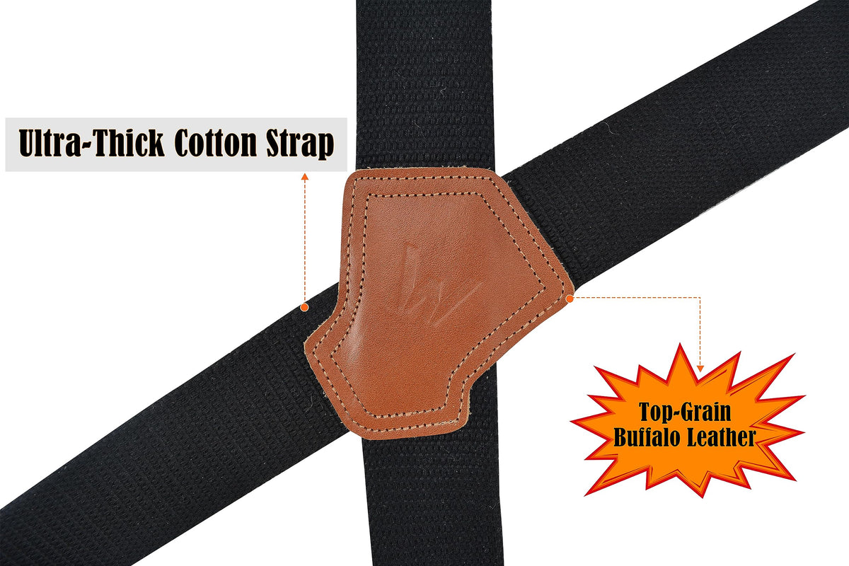 WELKINLAND Lightweight Tool Belt Suspenders, Carpenter Tool Bag Suspenders