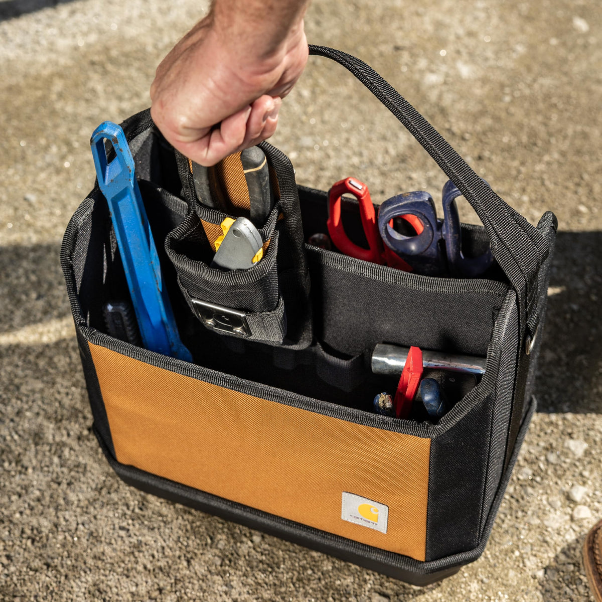 Carhartt Station Medium Tool Tote Carhartt Brown