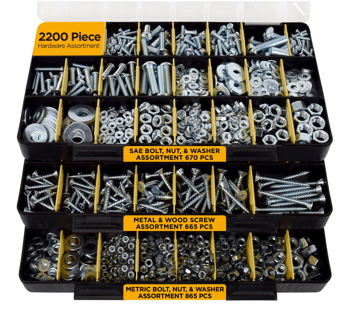 Jackson Palmer 2251-Piece Hardware Kit with Screws, Nuts & Washers