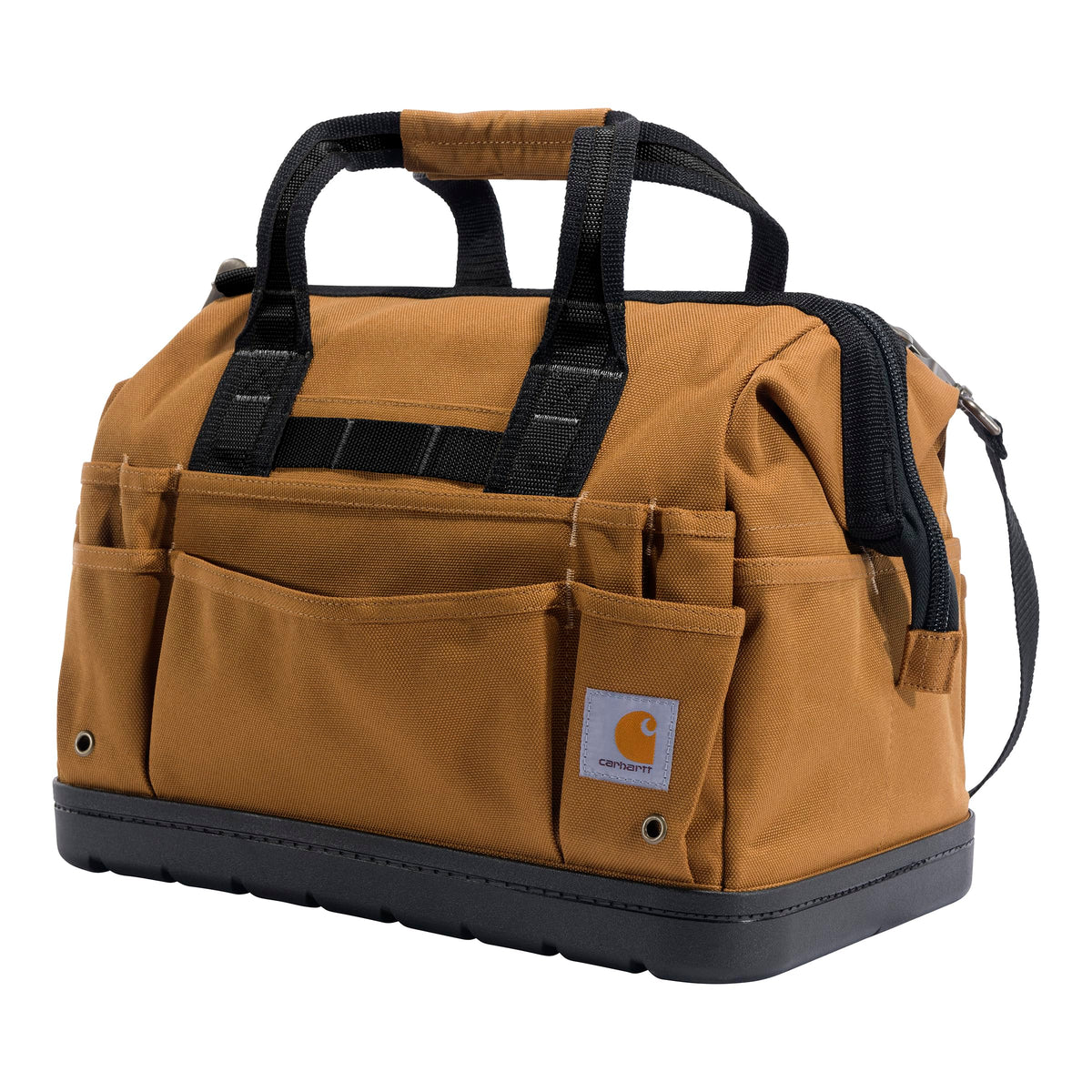 Carhartt 16-Inch Molded Base Heavyweight Tool Bag Carhartt Brown