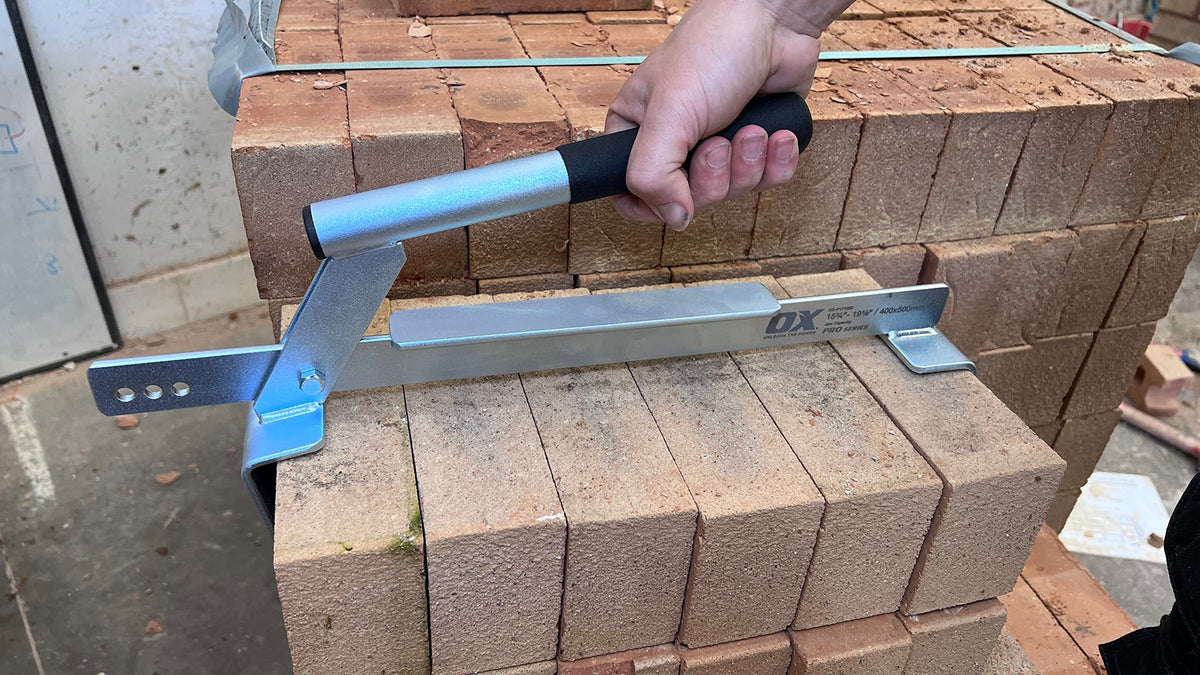 OX TOOLS Pro Series Brick Carrier - 15.75" to 19.5", OX Grip Handle