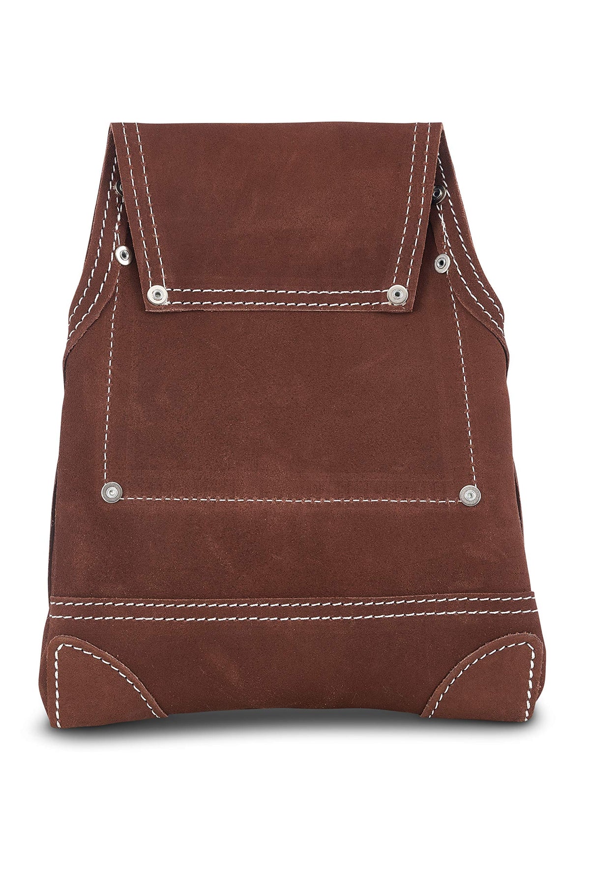 AWP Multi-Pocket Electrician Tool Belt Pouch, 1 Bag with 10 Pockets, Brown