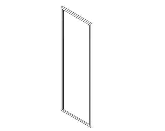 Whirlpool-Refrigerator-Door-Gasket-(Gray)-W10912318