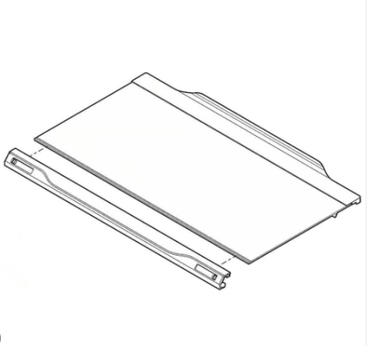 Frigidaire Refrigerator Crisper Drawer Cover Assembly 5304519729 5304529490