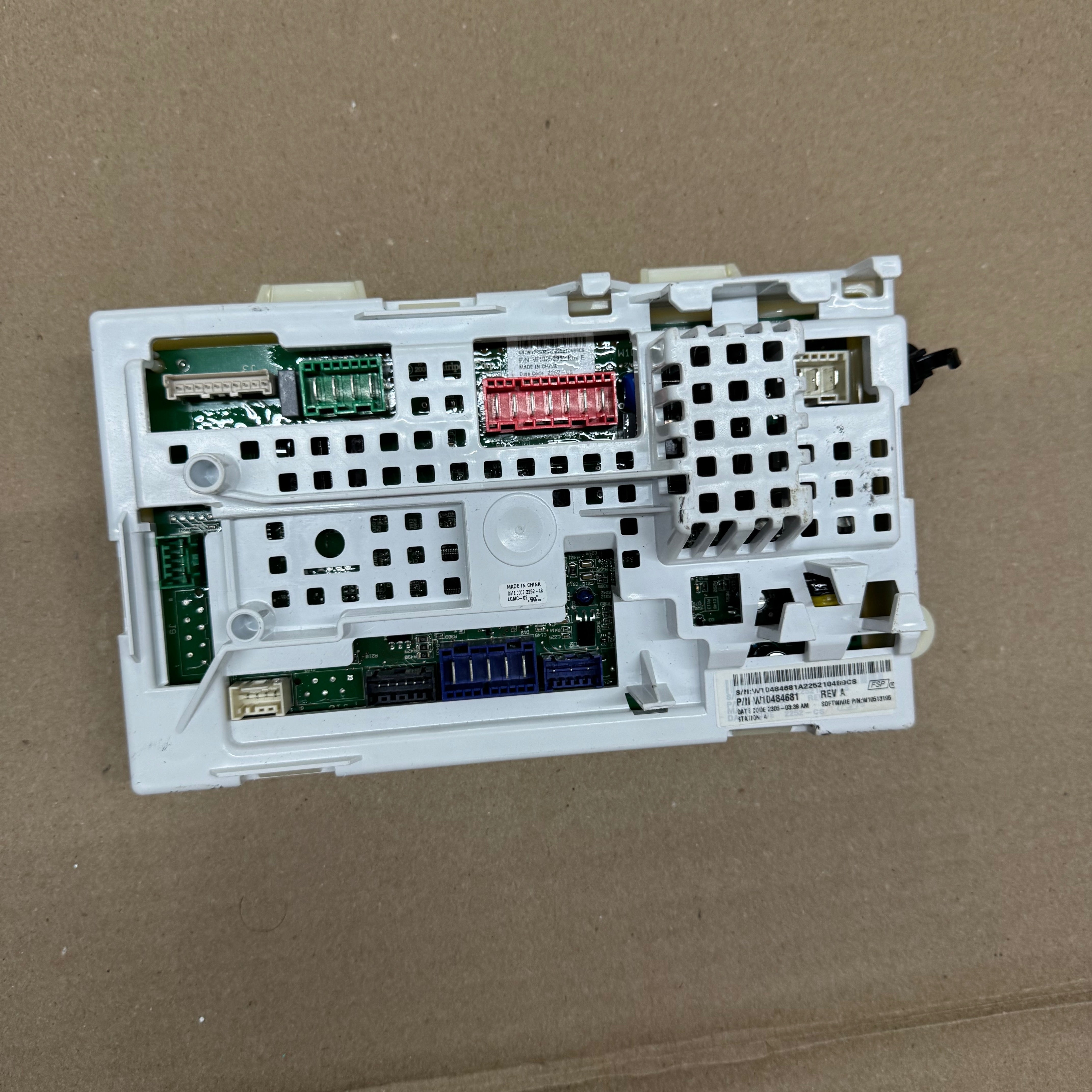 Amana Washer Electronic Control Board W10484681 