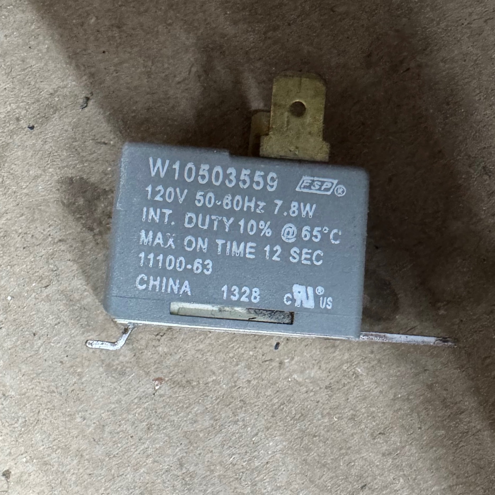 Whirlpool Dryer Switch Buzzer W10503559