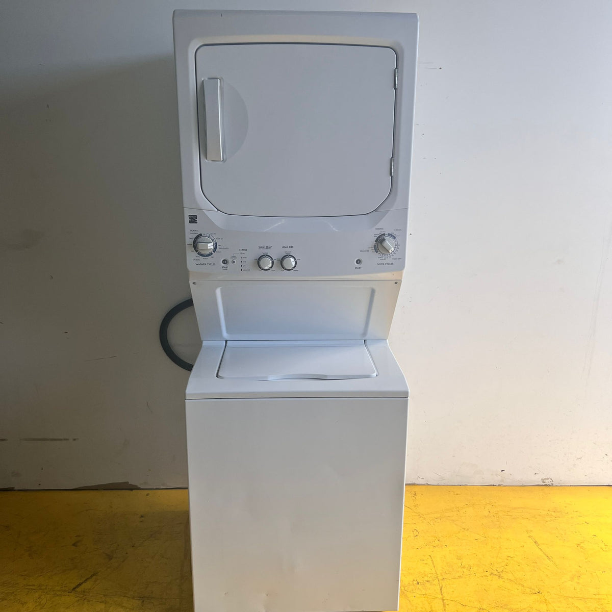 27" Kenmore Stackable Washer and Dryer.