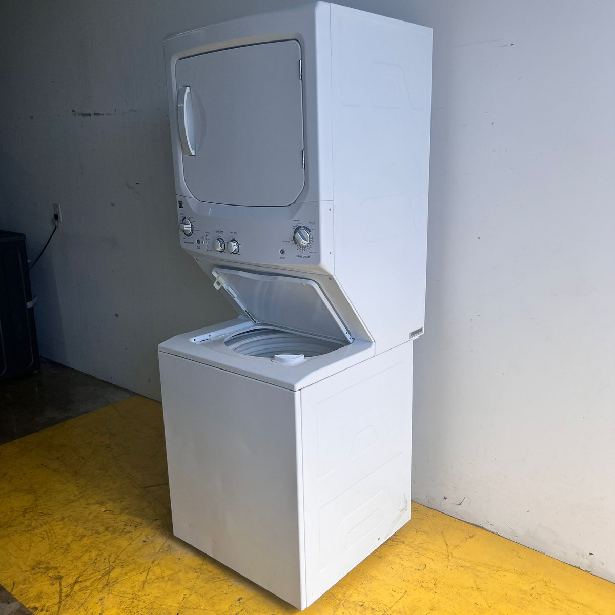 27" Kenmore Stackable Washer and Dryer.